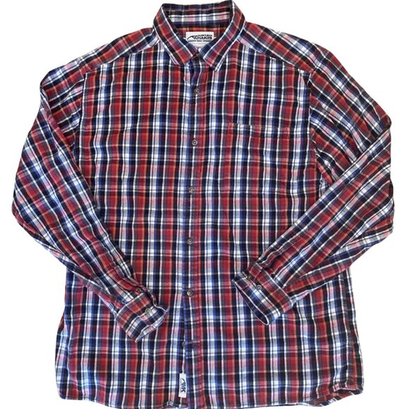 Mouintain Khakis Red, Black, Blu Plaid Shirt (Style #21305) - Picture 2 of 8